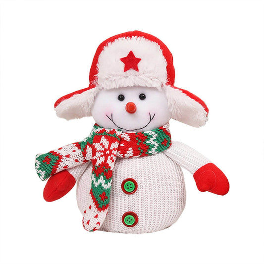 Christmas Knitted Plush Doll Puffed Bag - Here2Save