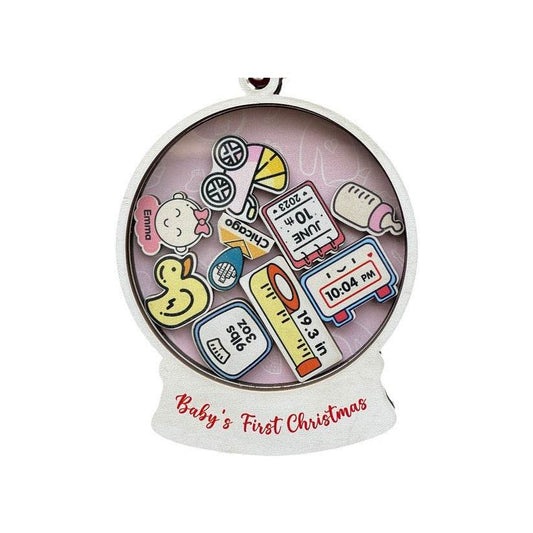 Christmas Tree Decoration Wooden Craftwork Pendant - Here2Save