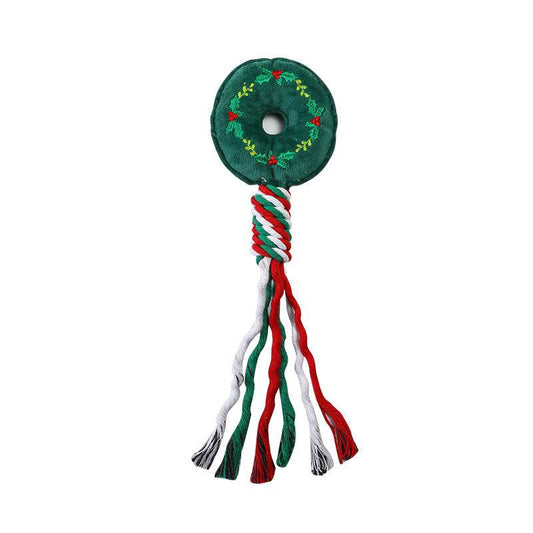 Christmas Cotton String Pet Plush Toy Molar Resistance - Here2Save