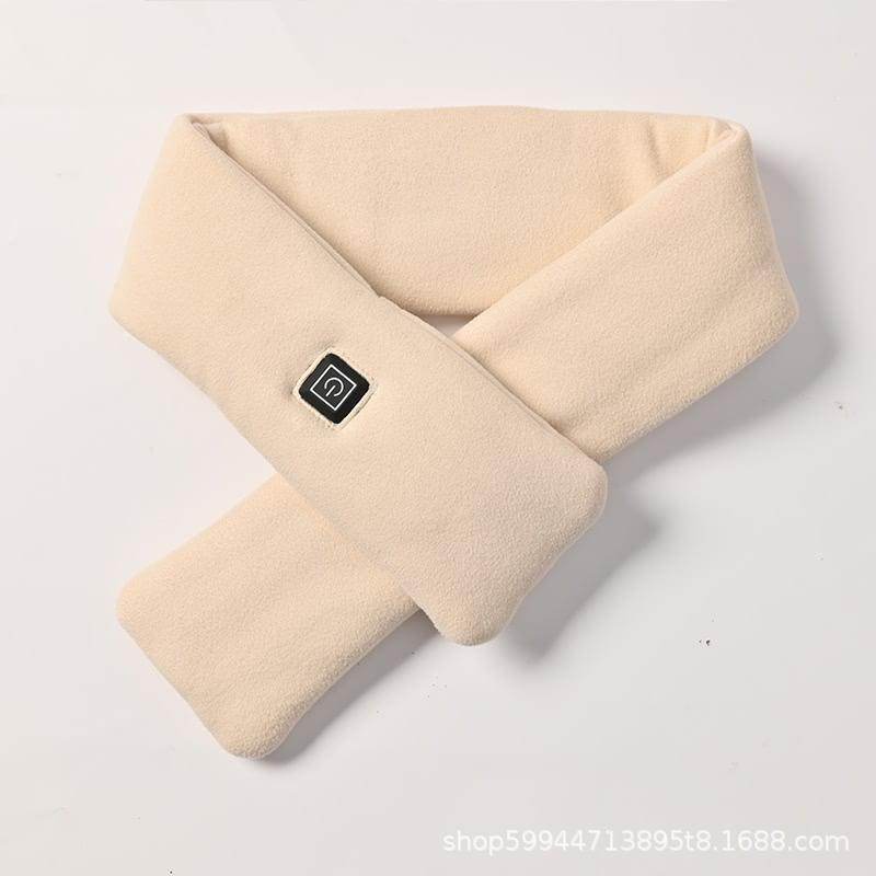 USB Women Men Heating Scarf Temperature Scarf 3 Gears Adjustable USB Charging Heat Control Neck Warmer For Cycling Camping USB Heated Scarf - Temperature Adjustable Heating Scarf - Here2Save