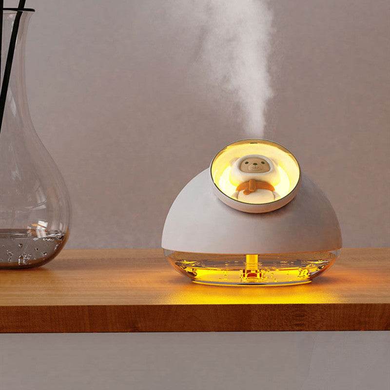 Desktop Humidifier USB Charging Ambience Light Mute - Here2Save