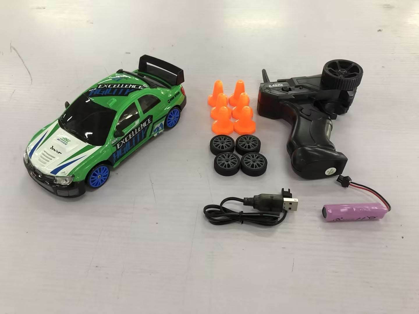 2.4G Drift Rc Car 4WD RC Drift Car Toy Remote Control GTR Model AE86 Vehicle Car RC Racing Car Toy For Children Christmas Gifts - Here2Save