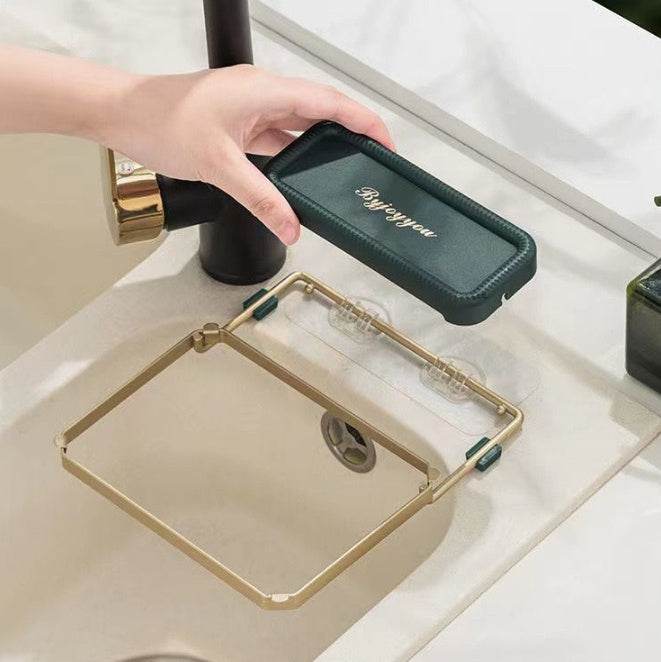 Kitchen Sink Filter Rack Suction Cup Disposable Leftover Leftovers Filter Pocket Kitchen Garbage Drain Rack Sink Strainer Kitchen Gadgets - Here2Save