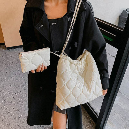 Composite Bags For Women Trend Autumn And Winter New Fashion Women's Shoulder Bag Personalized Simple Korean Style Handbags - Here2Save