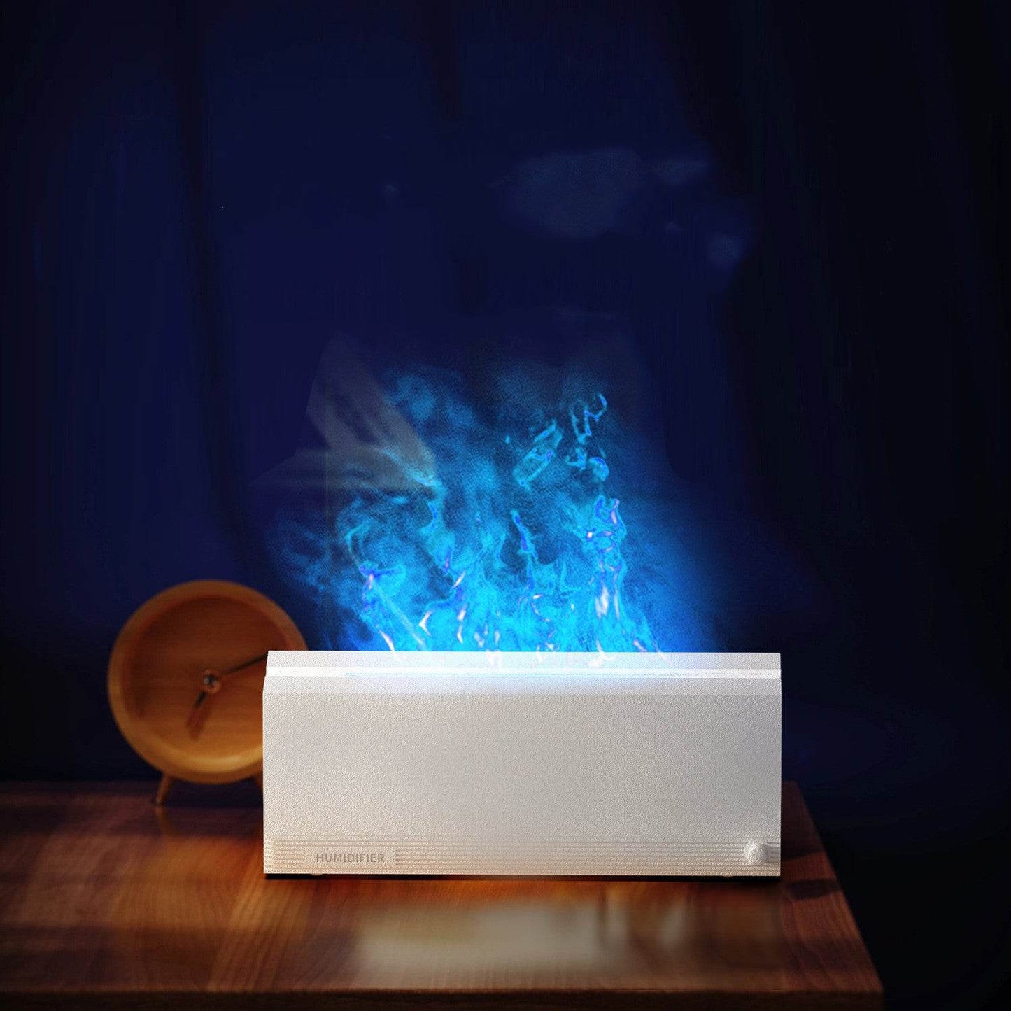 Creative Desktop Colorful Simulation Flame Aroma Diffuser - Here2Save