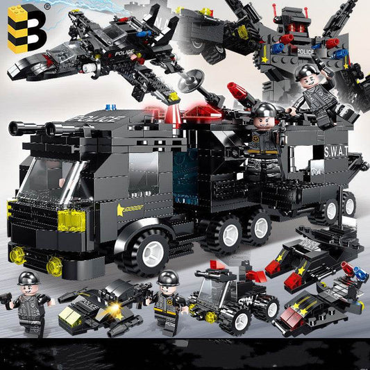 Puzzle Assembling Small Particle Building Block Toys - Here2Save