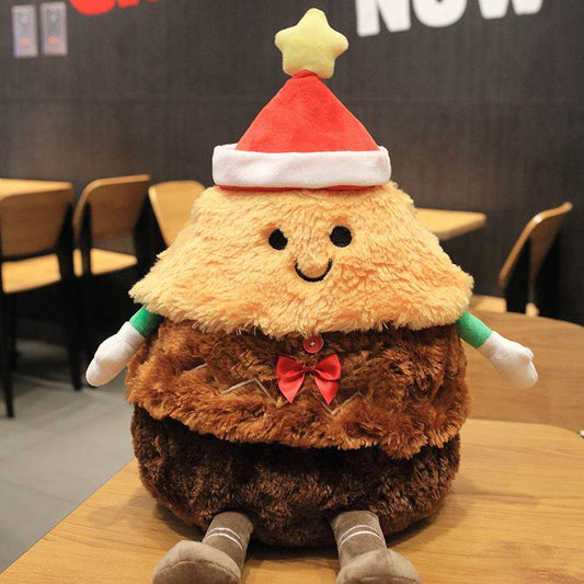 New Santa Claus Throwing Pillow Luminous Singing Electric Plush - Here2Save