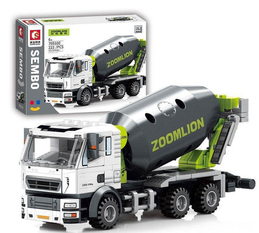 Engineering Series Agitating Transport Lifting Bulldozer Assembling Building Blocks - Here2Save