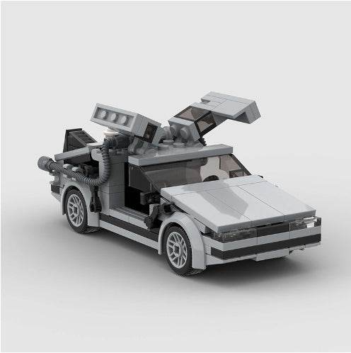 Small Particles Puzzle Toy Building Blocks MOC-41639 Back To The Future-Time Train - Here2Save