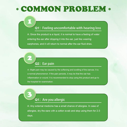 Ear Soothing Agents Relieve Inner Ear Occlusion And Tinnitus Ear Fluid - Here2Save