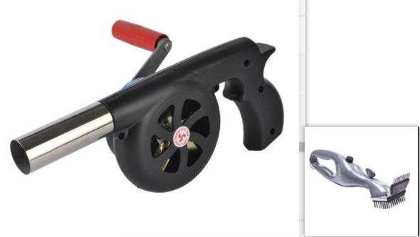 Outdoor Camping Hand-cranked Combustion Blower - Here2Save