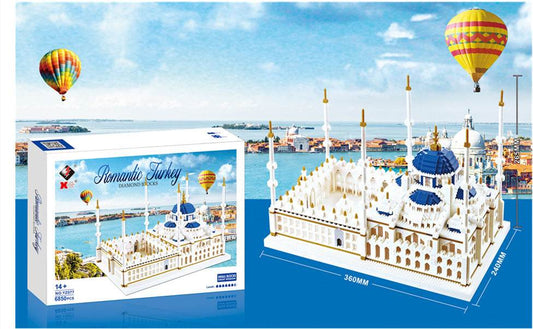 Castle Building Model Building Blocks - Here2Save