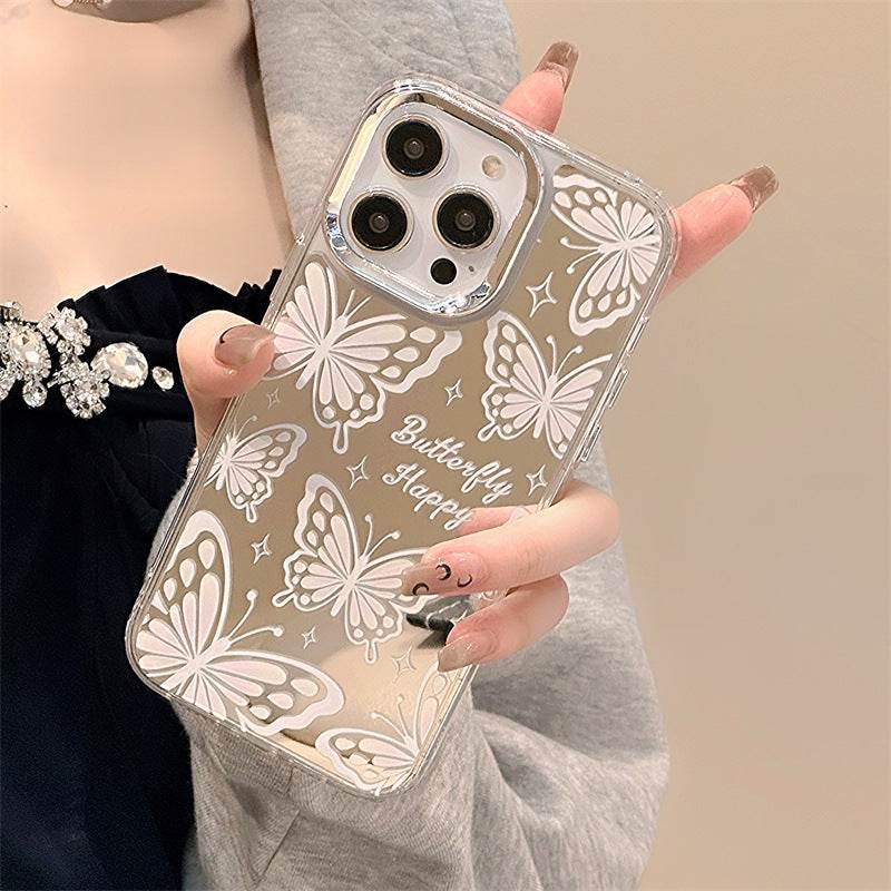 Three-in-one Mirror IPhone15promax Phone Case - Here2Save