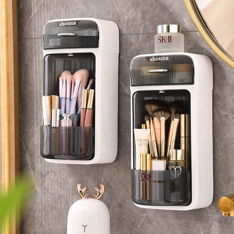 Makeup Brush Storage Box Toilet Punch-free - Here2Save