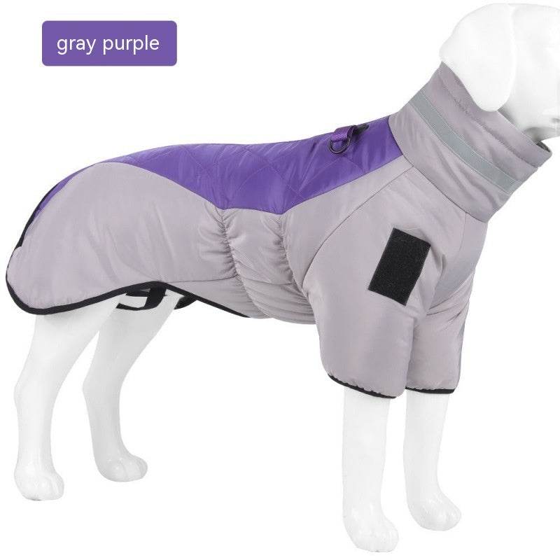 New Winter Dog Coat Waterproof Pet Clothes For Medum Large Dogs Warm Thicken Dog Vest Custome Labrador Jacket - Here2Save