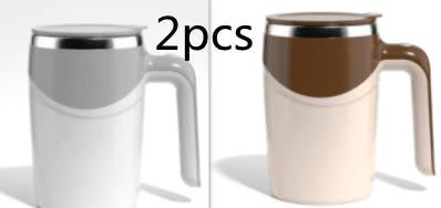 Rechargeable Model Automatic Stirring Cup Coffee Cup High Value Electric Stirring Cup Lazy Milkshake Rotating Magnetic Water Cup - Here2Save