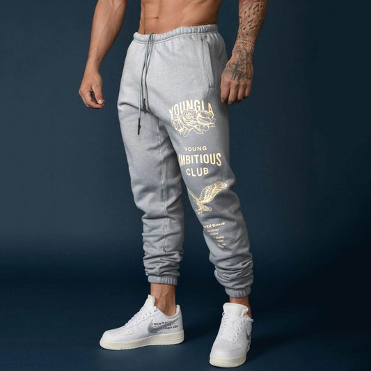 Men's Thicken Ankle-tied Sports Pants - Here2Save