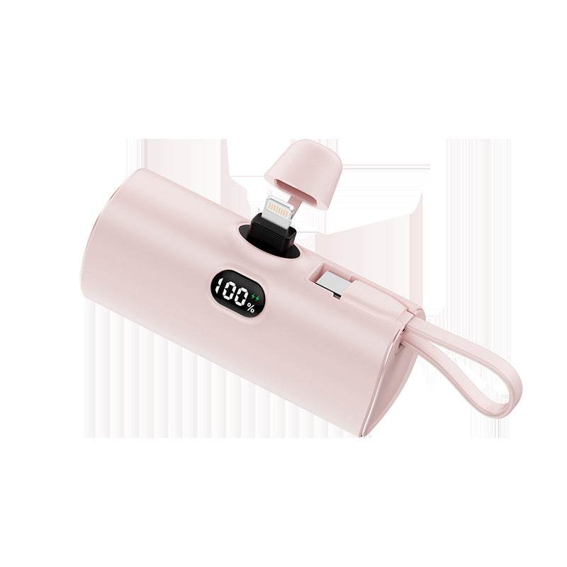 Capsule Digital Display Wireless Pocket Power Bank - Here2Save
