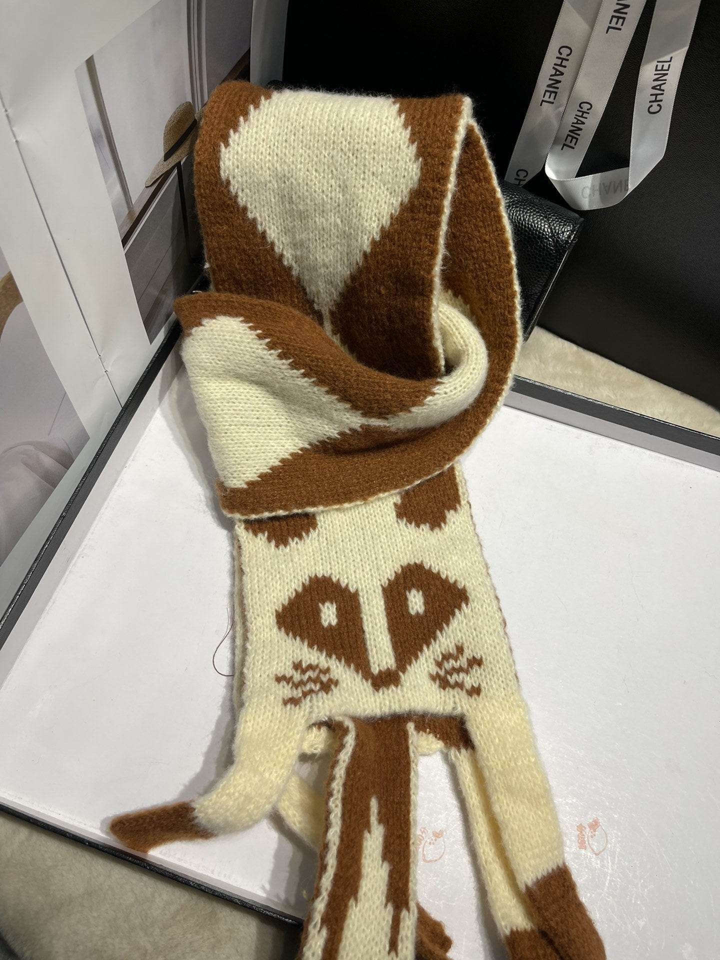 Warm Autumn And Winter Fox Knitted Scarf For Women - Here2Save