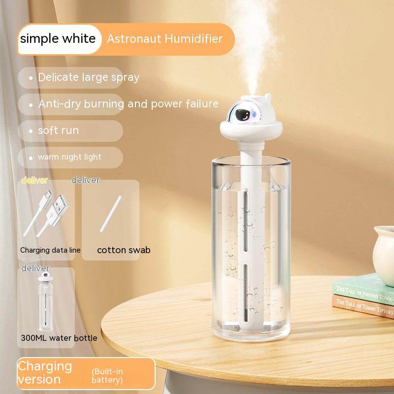 Astronaut Humidifier Small Mini Usb Portable - Here2Save