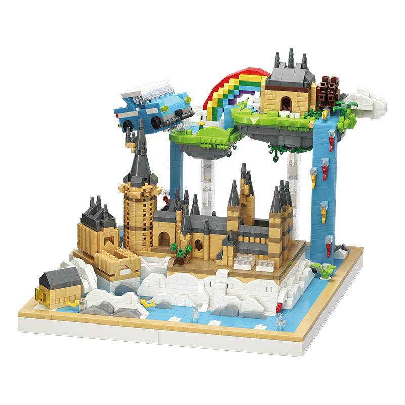 Castle Building Blocks High Difficulty Huge Type Assembling Toy - Here2Save