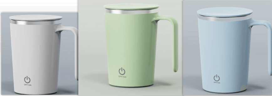 Kitchen Electric Mixing Cup Stirring Coffee Cup Automatic Mixing Mugs Cup Lazy Rotating Magnetic Water Cup - Here2Save