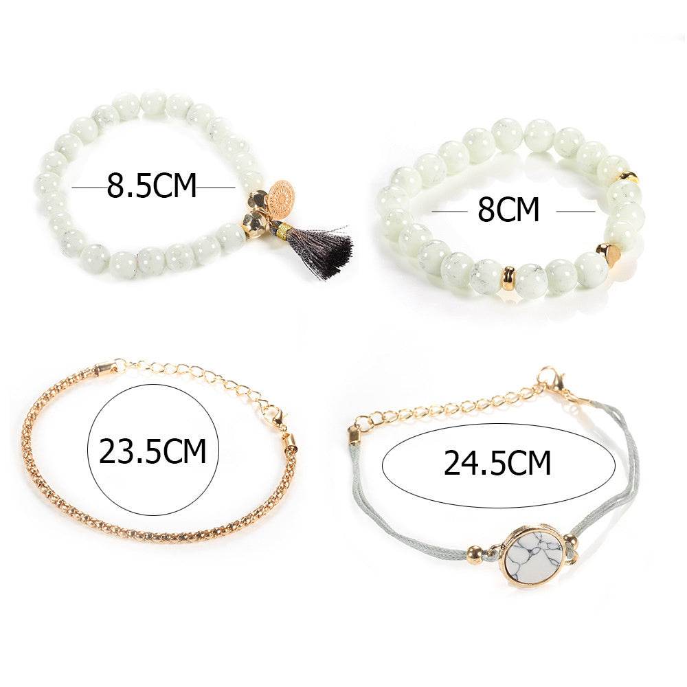 Love Map Bracelet Bracelet Set - Here2Save