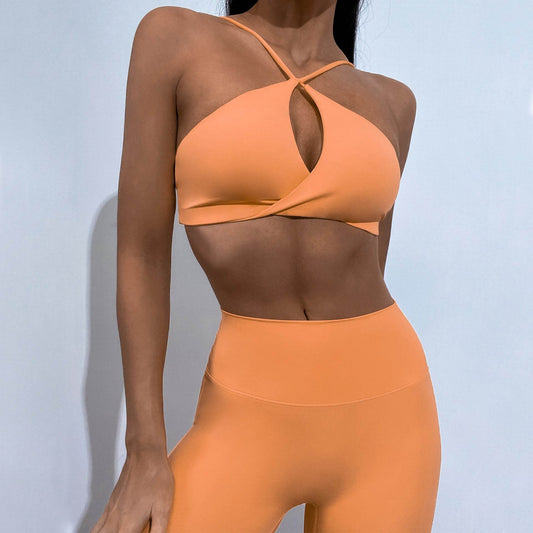 Super Elastic Running Fitness Yoga Women'sTwist Bra - Here2Save