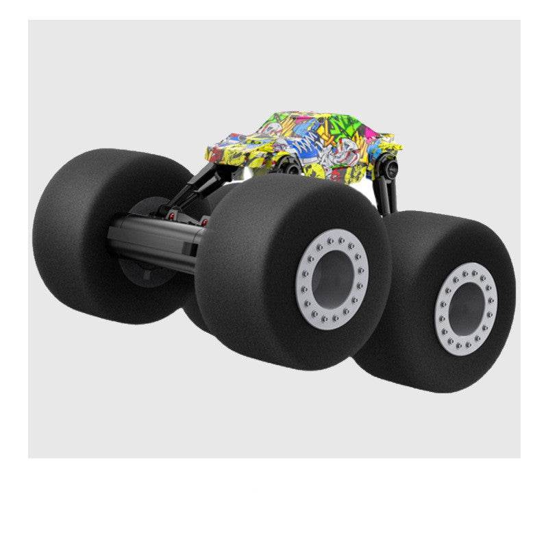 Remote Control Stunt Truck Sponge Tire Kids Room Off Road Vehicle Toy - Here2Save
