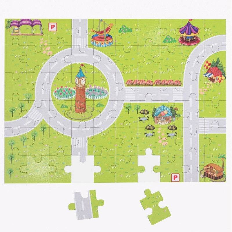 Children's Educational Wooden Building Blocks Toy 162 Pieces With Domino Wooden Bucket - Here2Save