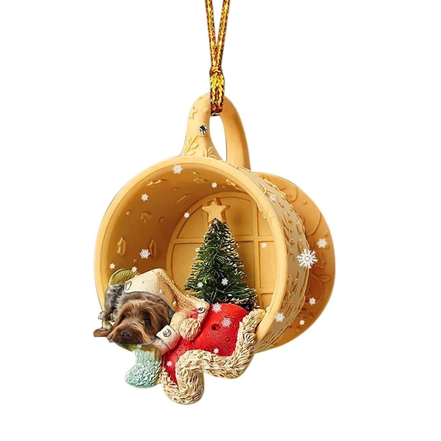 Home Acrylic Sausage Dog Hanging Decorations - Here2Save