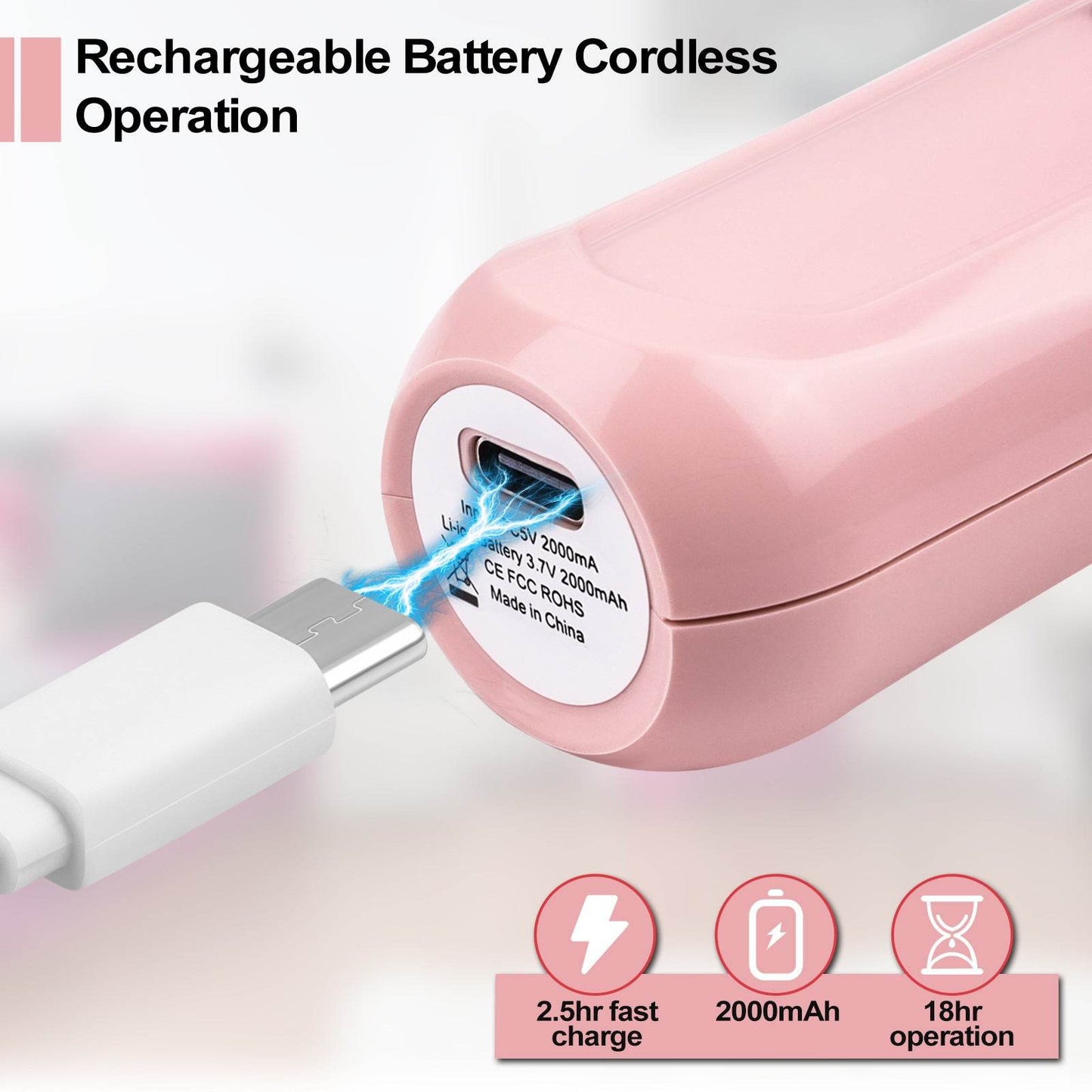 Wireless Nail Scrubber Electric Sander - Here2Save