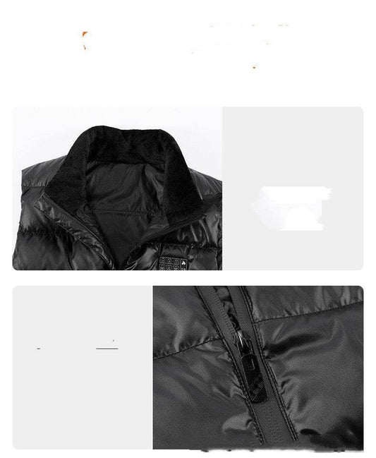 District 17 Down Self-heating Vest - Here2Save