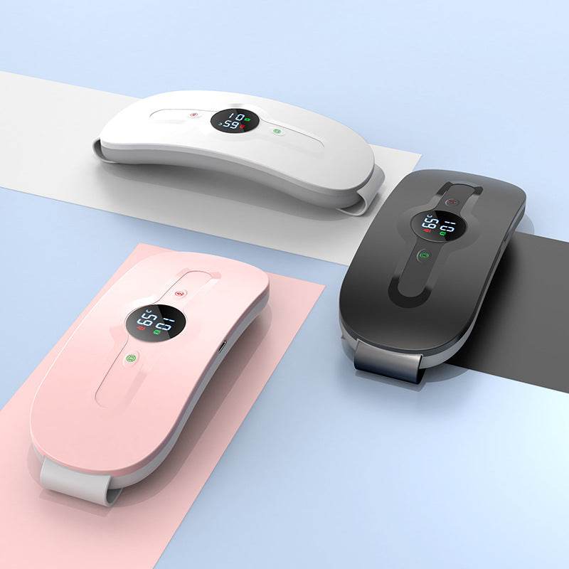 Stomach Band Vibratory Heating Massager - Here2Save