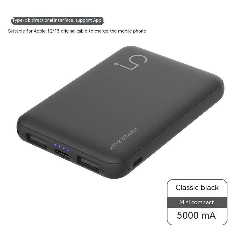 Power Bank 5000 MA Compact Mini Portable - Here2Save