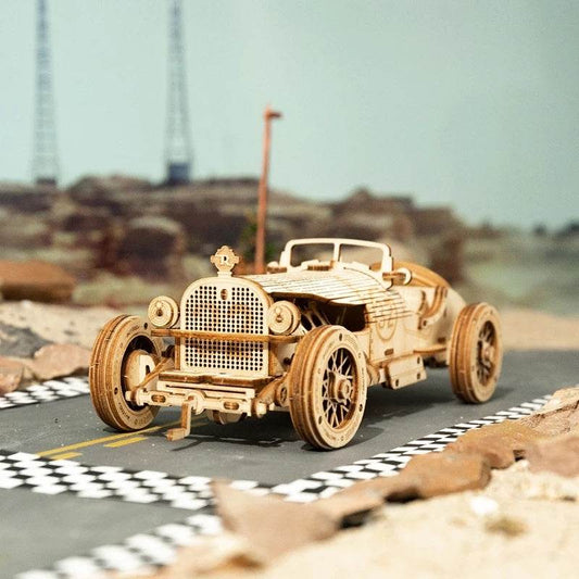 Car 3D Wooden Puzzle Game Assembly Racing Children's Toys - Here2Save