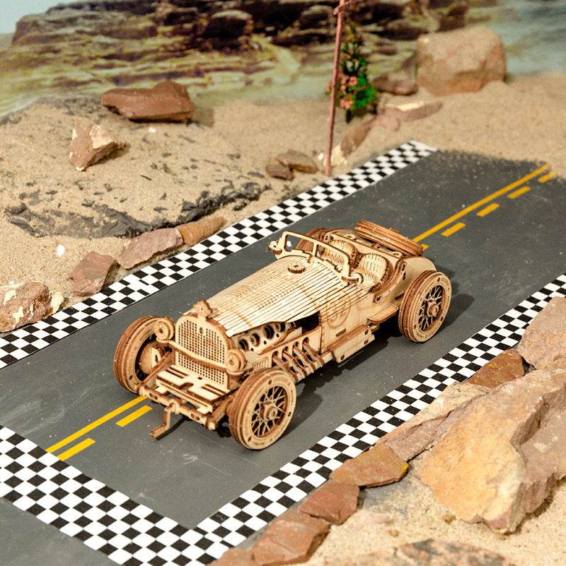 Robotime ROKR Train Model 3D Wooden Puzzle - Here2Save