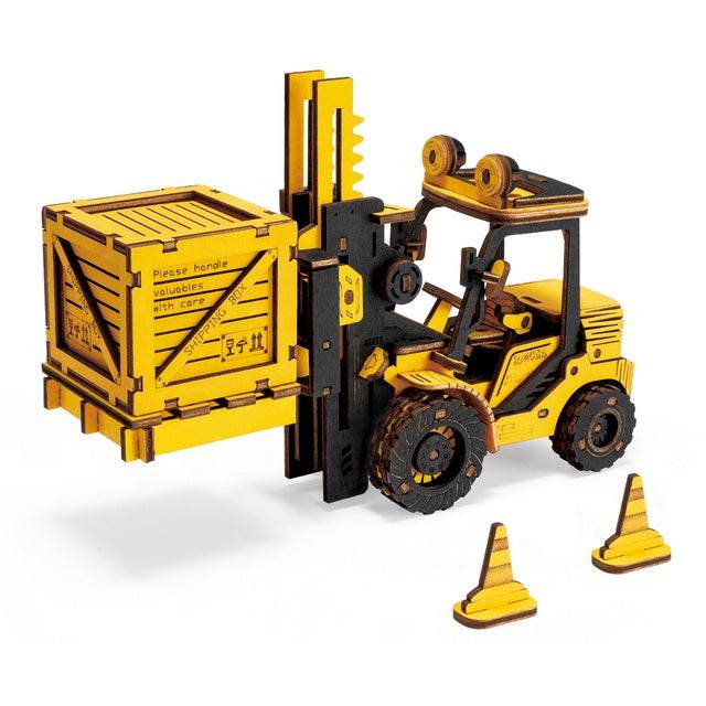 Robotime ROKR Engineering Vehicle Model Series Creative Toys Gifts For Kids Adults Moveable Assembly 3D Wooden Puzzle - Here2Save