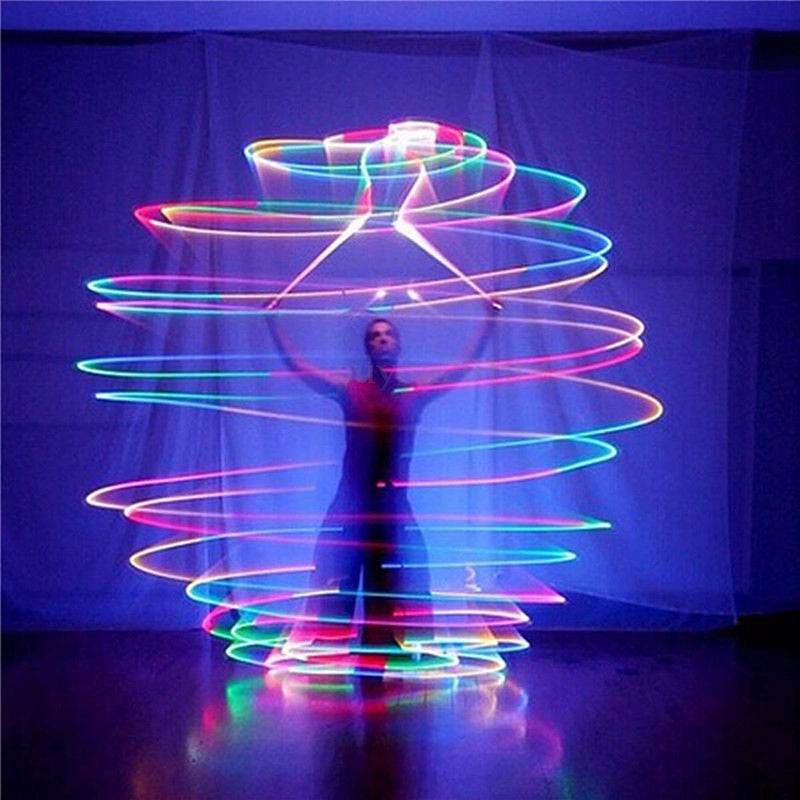 Led Luminous Hand Swing Ball Button Colorful - Here2Save
