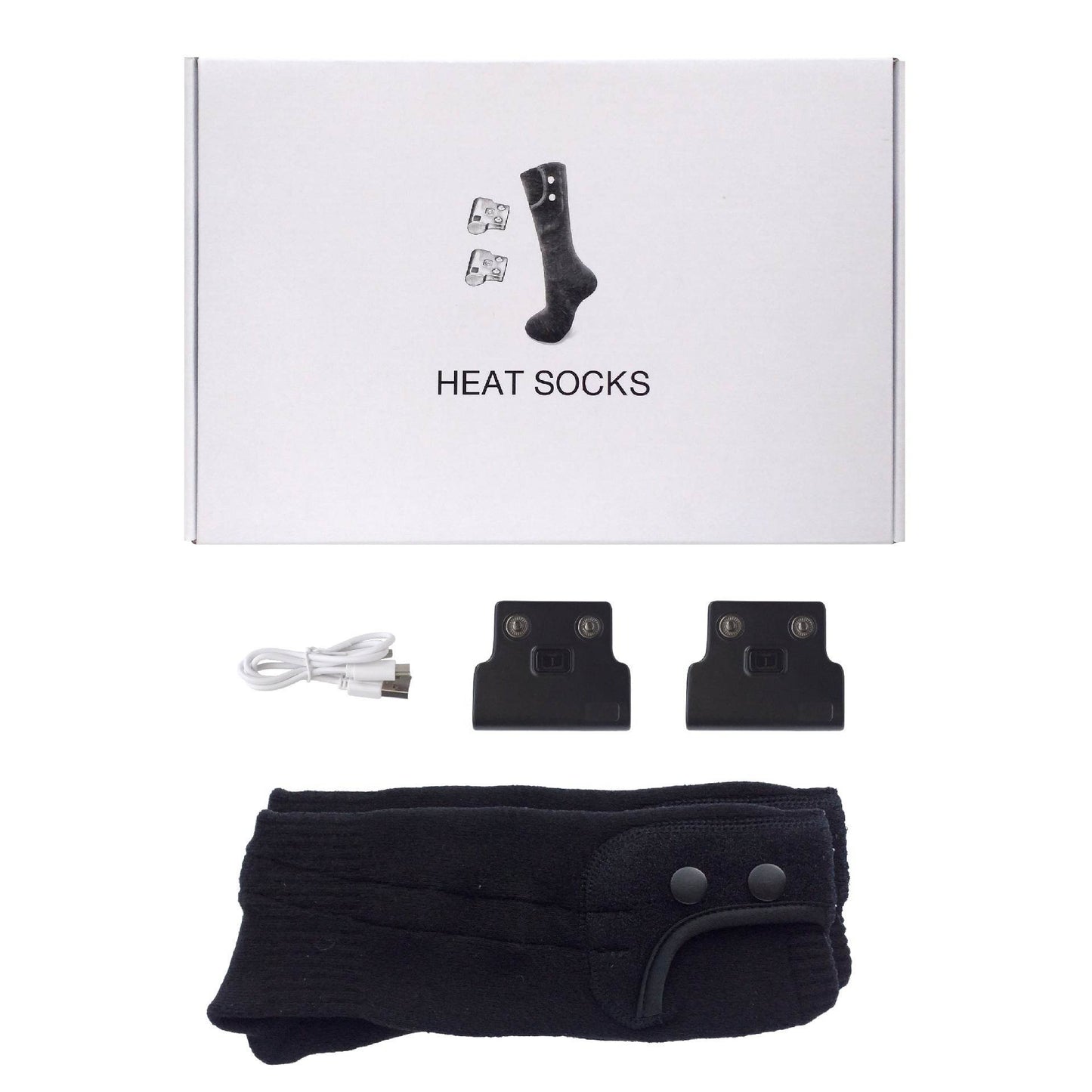 Heating Cotton Socks Feet Warmer Third Gear Fixed Temperature Full Foot - Here2Save