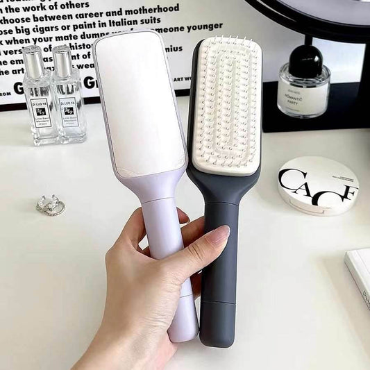 4 In 1 Self Cleaning Hair Brush New Self-Cleaning Anti-Static Massage Comb Scalable Rotate Lifting Self Cleaning Hairbrush - Here2Save