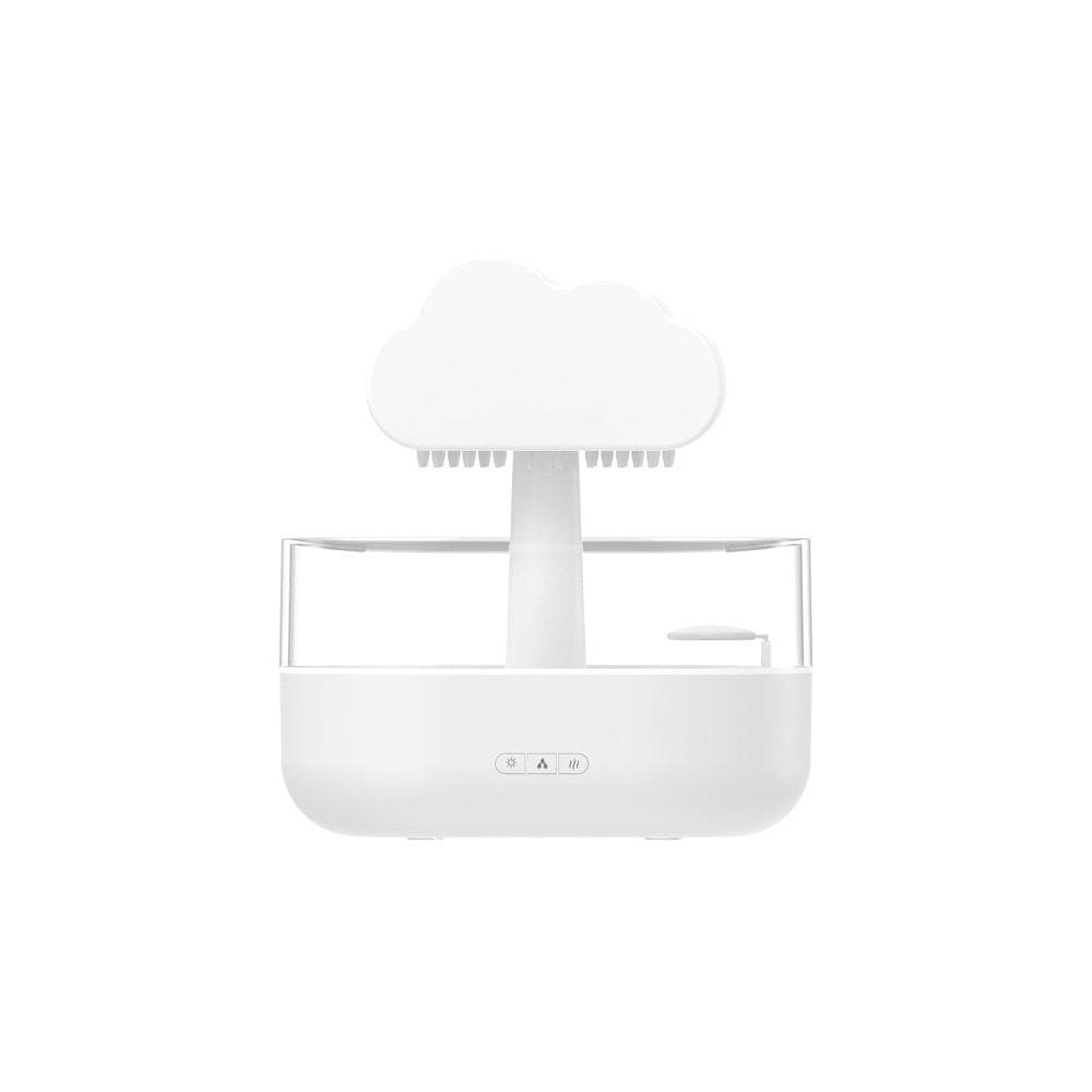 Rain Cloud Night Light Humidifier With Raining Water Drop Sound And 7 Color Led Light Essential Oil Diffuser Aromatherapy - Here2Save