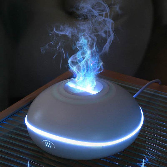 Car Aroma Diffuser Atomization Simulation Colorful Flame - Here2Save