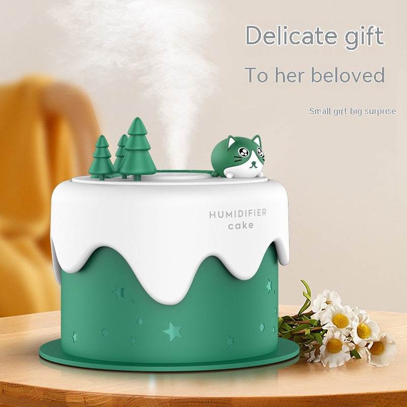 Cake Mini Humidifier Household Silent Desktop - Here2Save