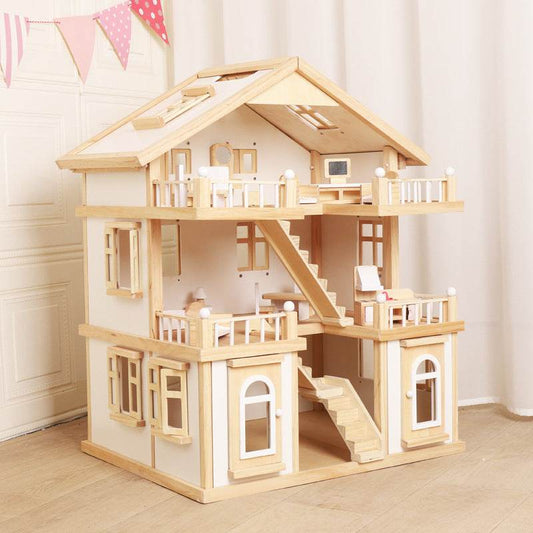 Wooden Children's Replica House Toy - Here2Save