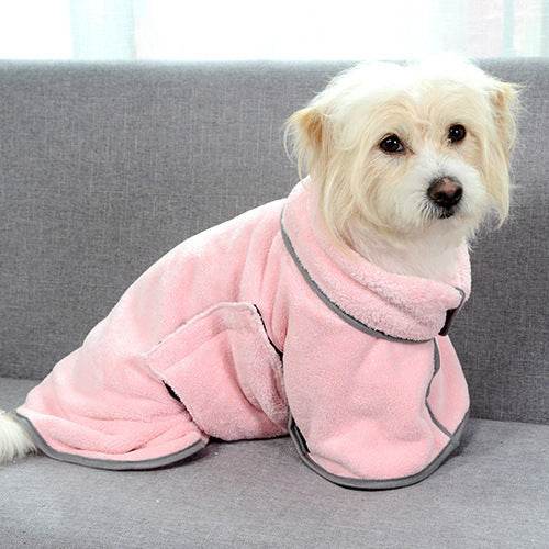Quick-drying Pet Absorbent Towel Dog Bathrobe Pet Dog Bath Towel For Dogs Cats Microfiber Absorbent Pet Drying Towel Pet Supplies Pet Products - Here2Save