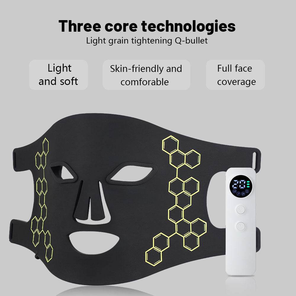 Household Facial Silicone Phototherapy Beauty Apparatus LED - Here2Save