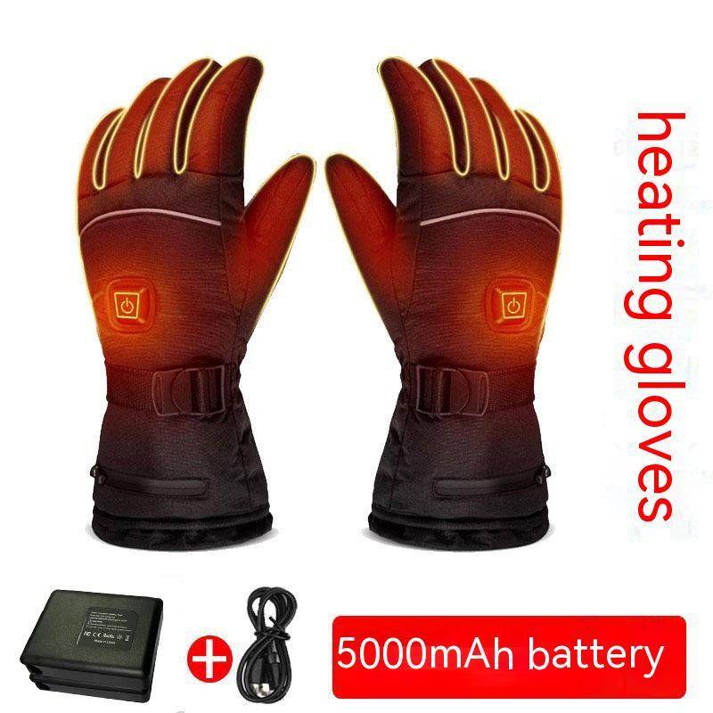 Heating Gloves Outdoor Skiing Cycling Thickening - Here2Save