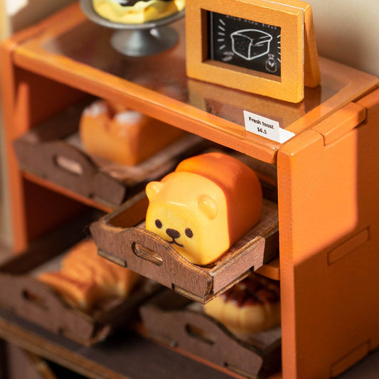 Rolife Becka's Baking House DIY Miniature House For Kids 3D Wooden Toys DG161 - Here2Save