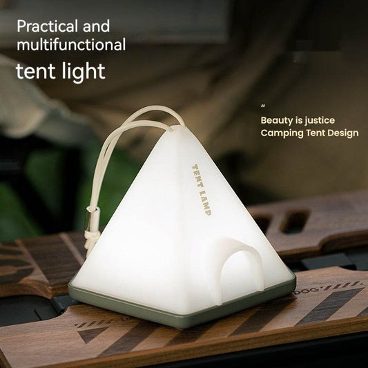 Bedroom Charging Ambience Light Simple Bedside Lamp Outdoor Camping Portable Atmosphere Small Night Lamp - Here2Save